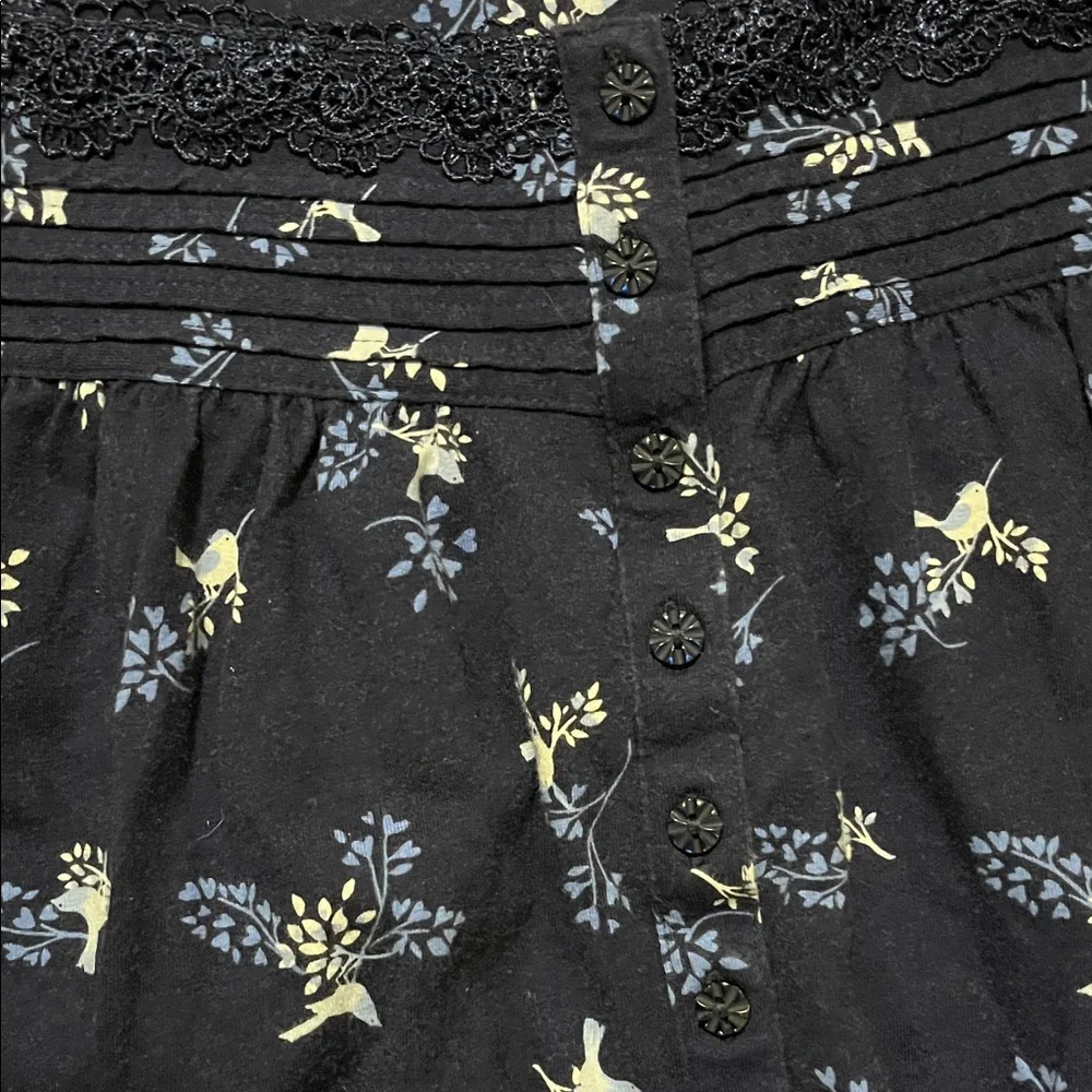 Croft&Barrow Floral Short Sleeve Nightgown, Women’s Size Small - Picture 4 of 5